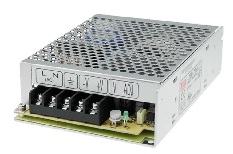 Tápegység, 12 VDC, 6A, Mean Well RS-75-12